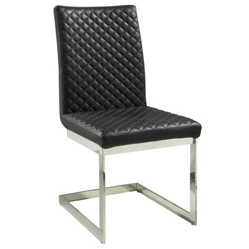 SL-053 Lattice leather back swing chair