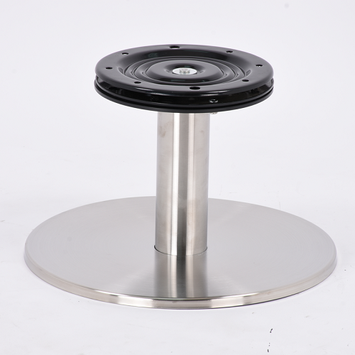 Metal furniture parts with barstool base and table frame